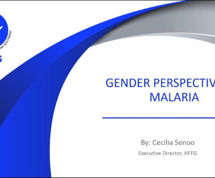 Cecilia Lodonu-Senoo's presentation