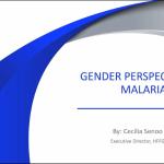 Cecilia Lodonu-Senoo's presentation